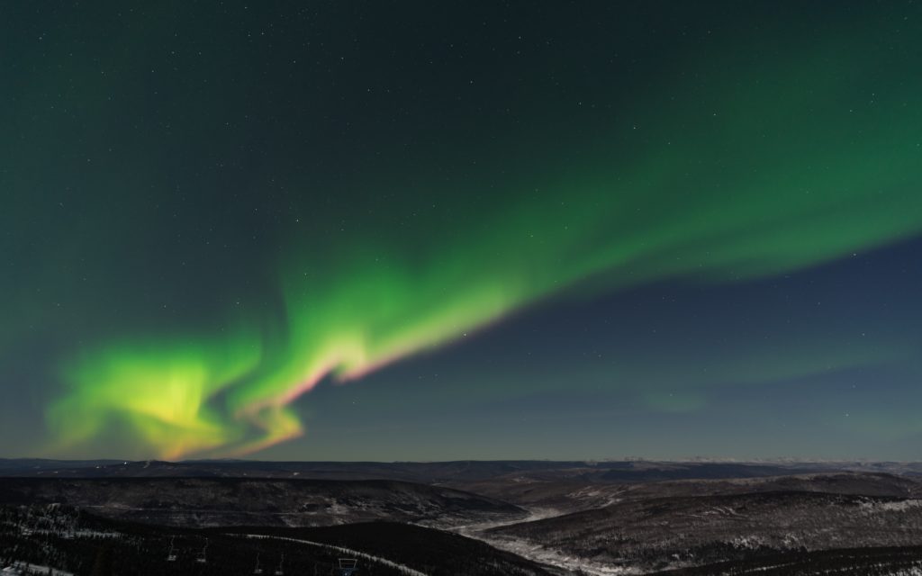 Nordlysopplevelser i Alaska med tog - The Aurora USa spesialisten Amerikaspesialisten, nordmannsreiser, cruisereiser