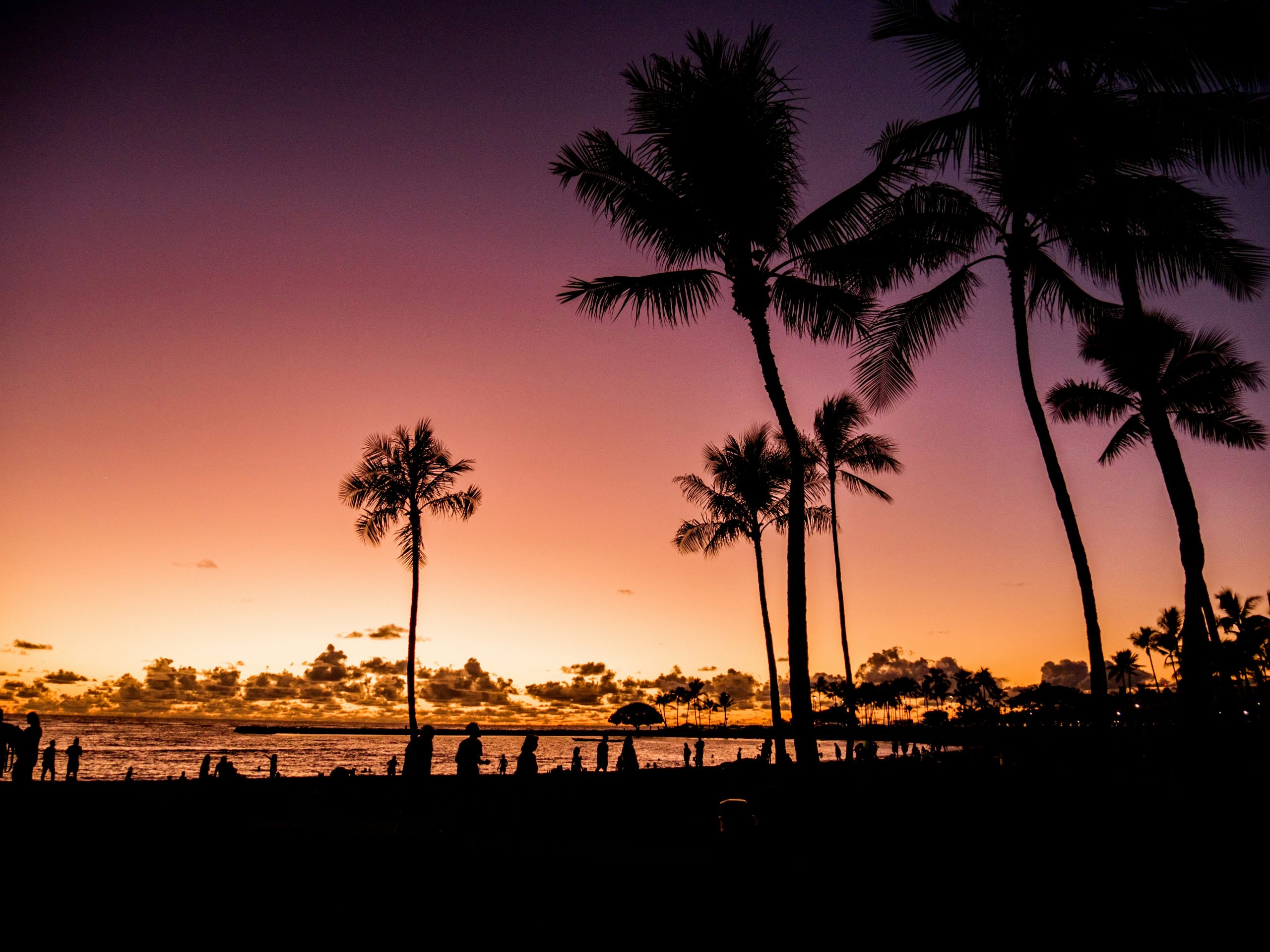 Hawaii Waikiki Beach Honolulu